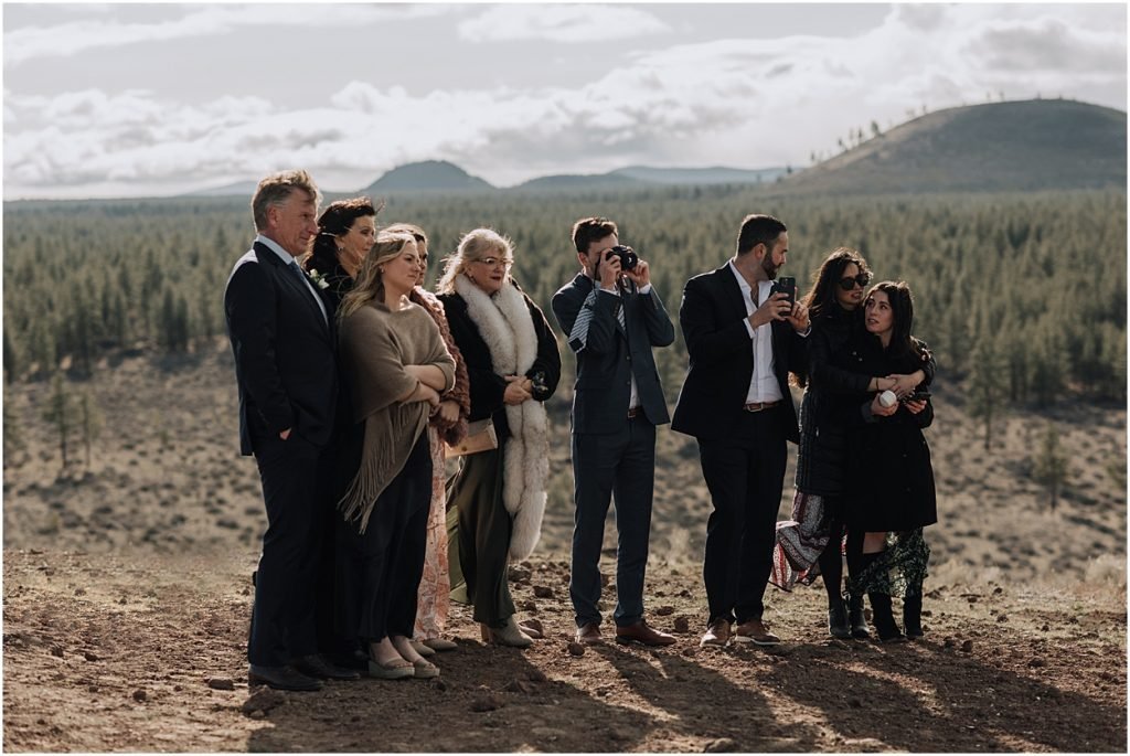 intimate spring desert wedding in bend oregon