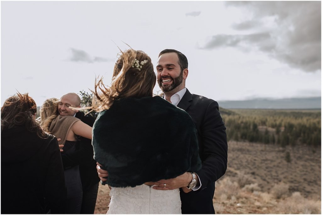 intimate spring desert wedding in bend oregon