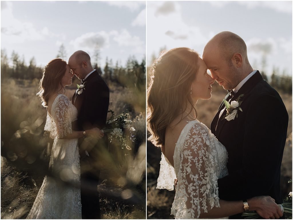 intimate spring desert wedding in bend oregon