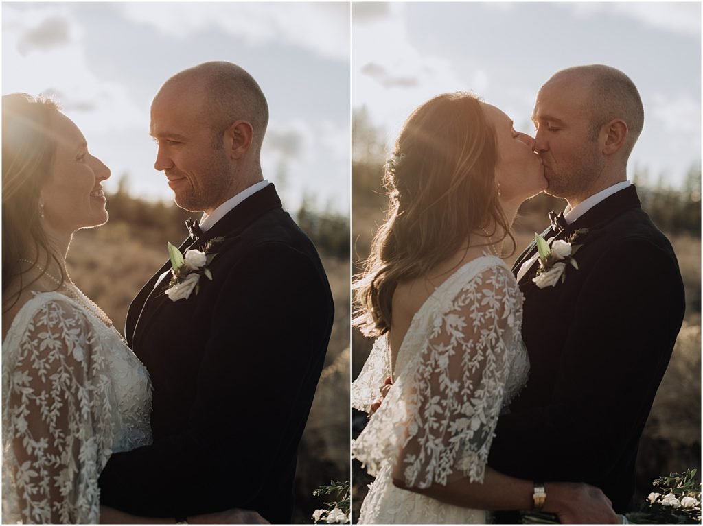 intimate spring desert wedding in bend oregon