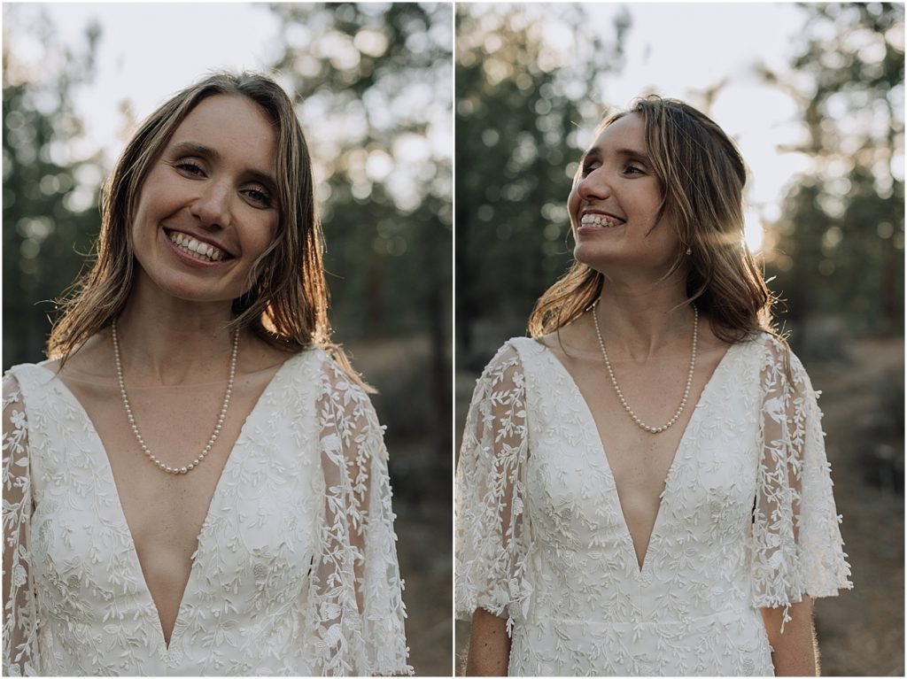 intimate spring desert wedding in bend oregon