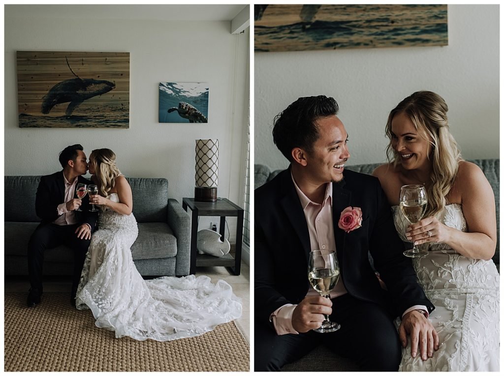 full day elopement in maui hawaii