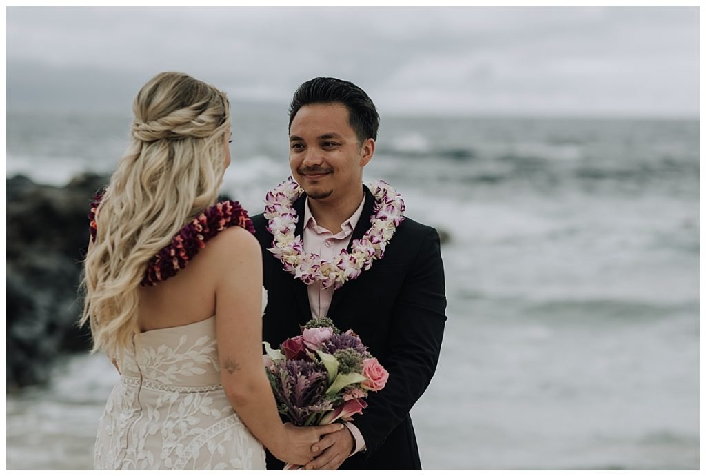 full day elopement in maui hawaii