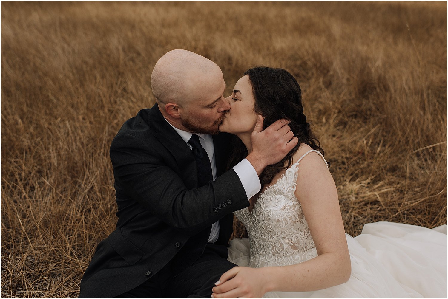 sunrise canoe elopement at sparks lake oregon