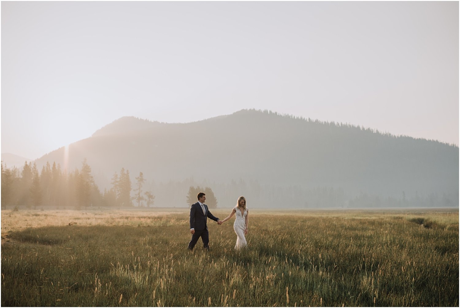 epic adventure elopement at sparks lake near bend oregon