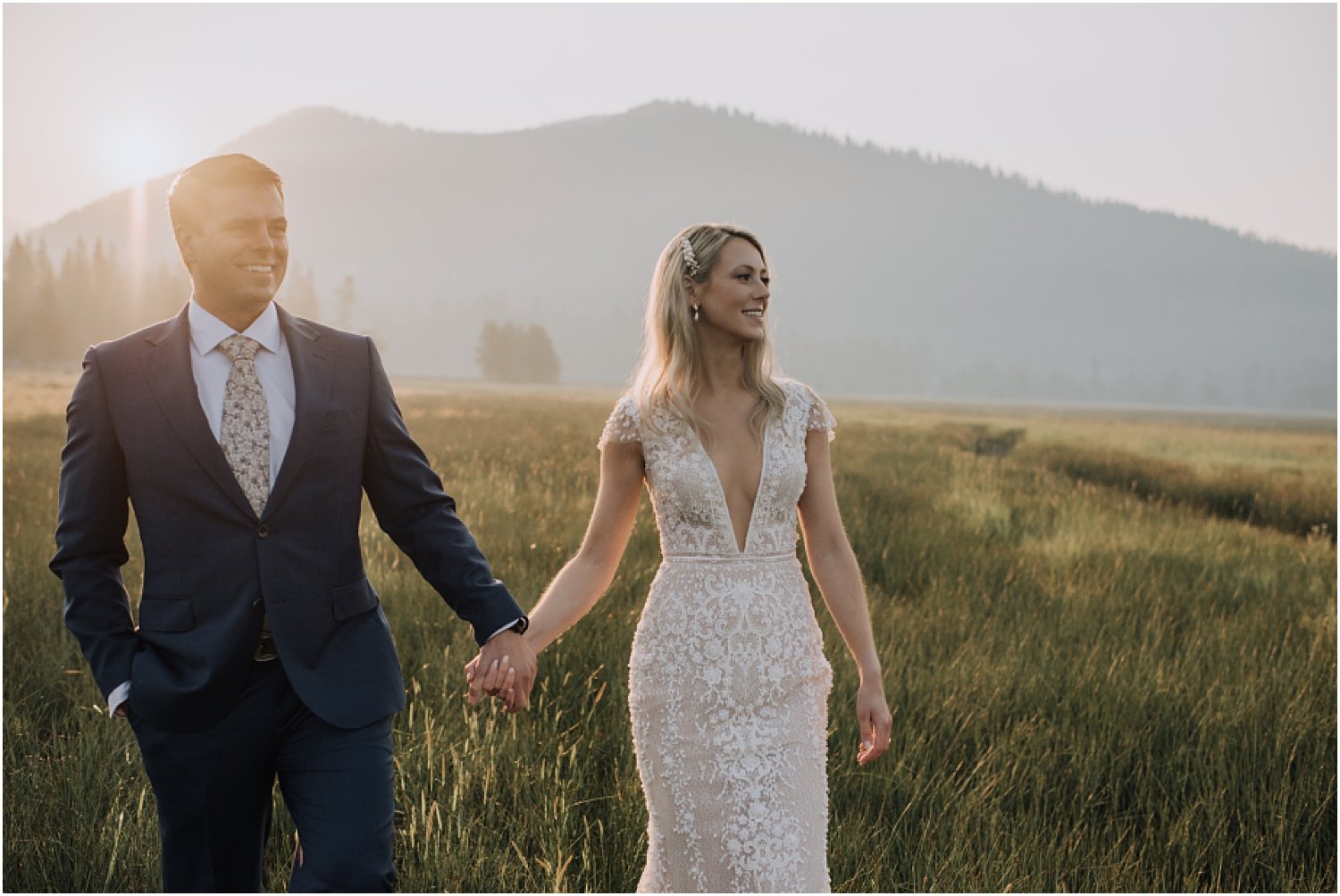 epic adventure elopement at sparks lake near bend oregon