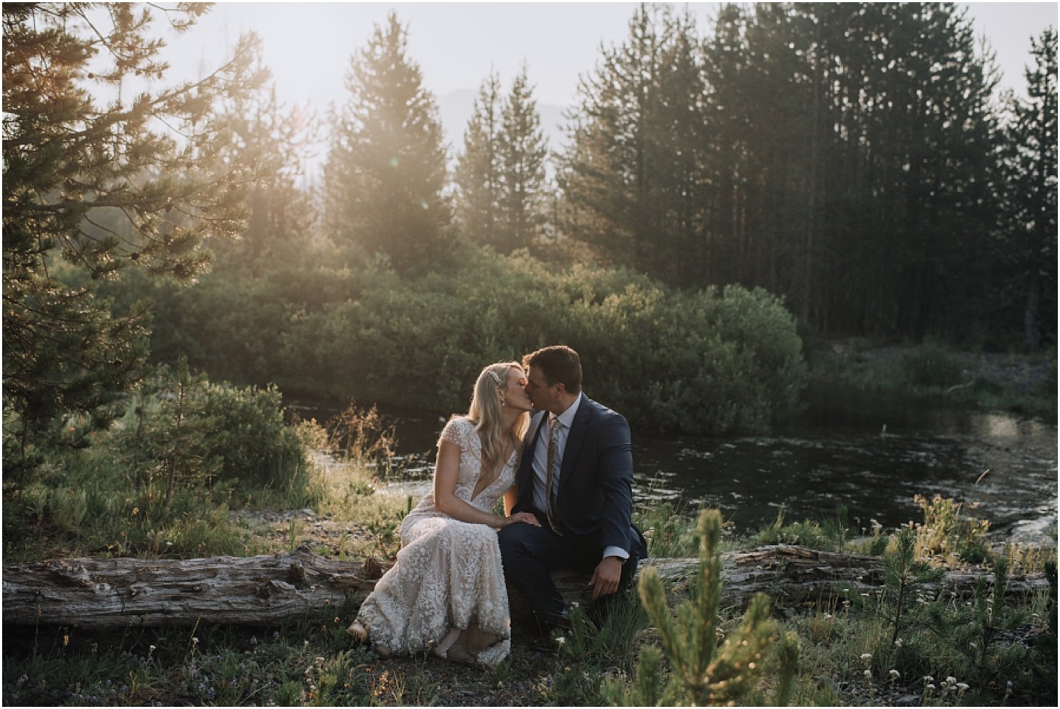 epic adventure elopement at sparks lake near bend oregon