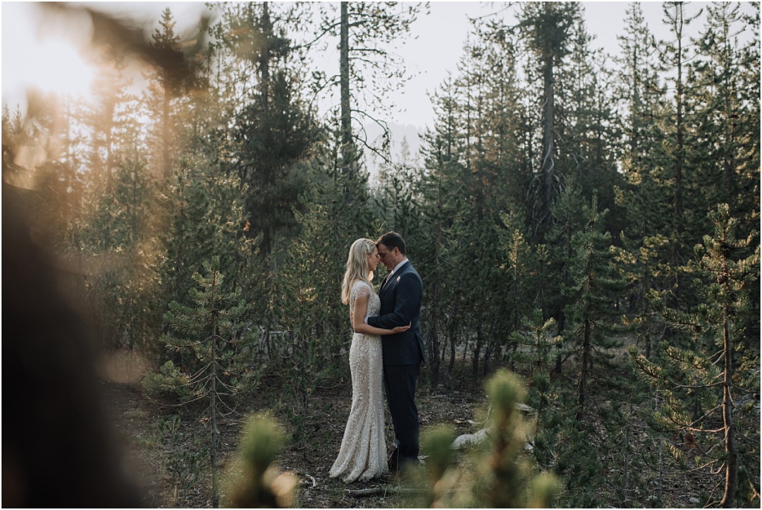 epic adventure elopement at sparks lake near bend oregon