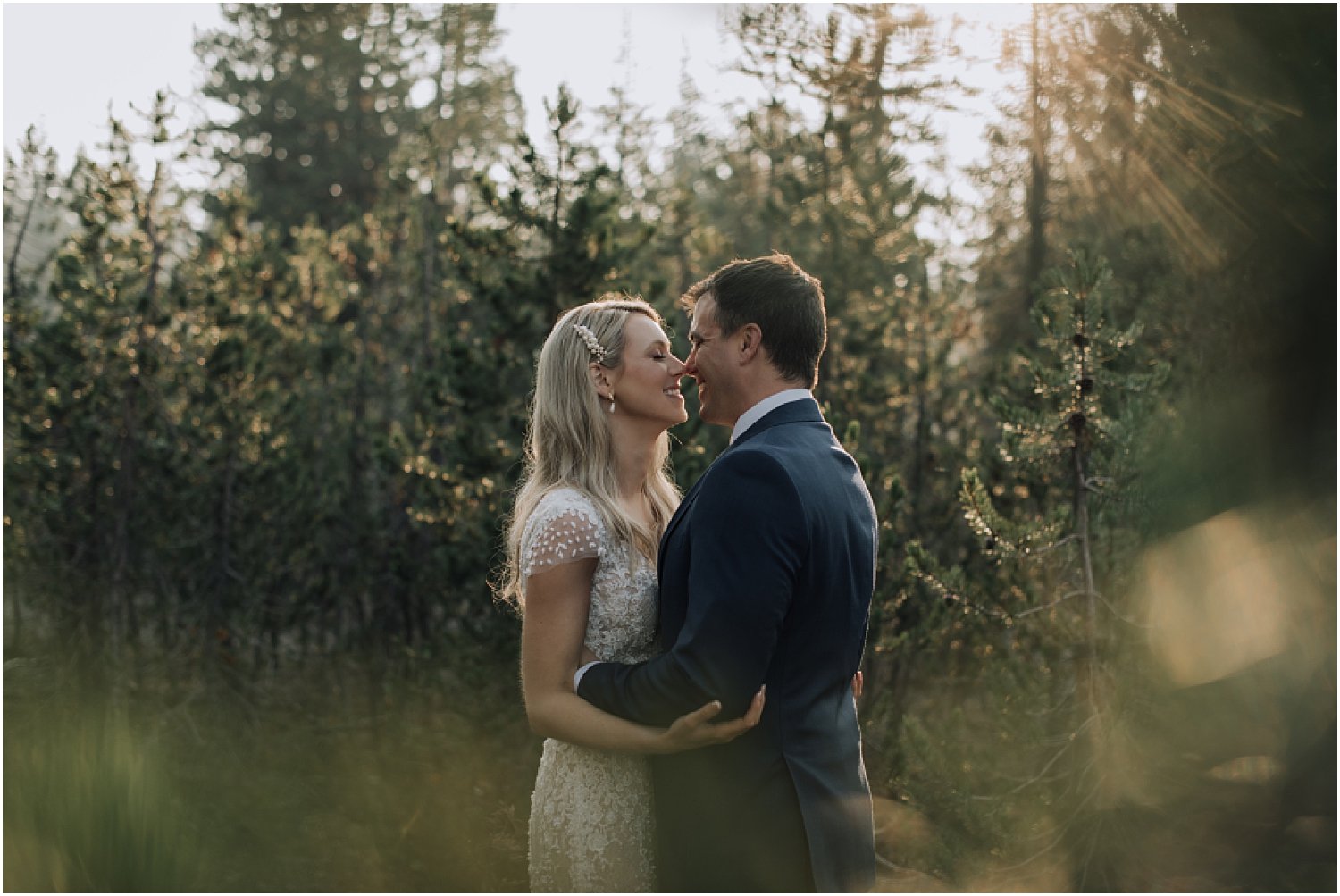 epic adventure elopement at sparks lake near bend oregon