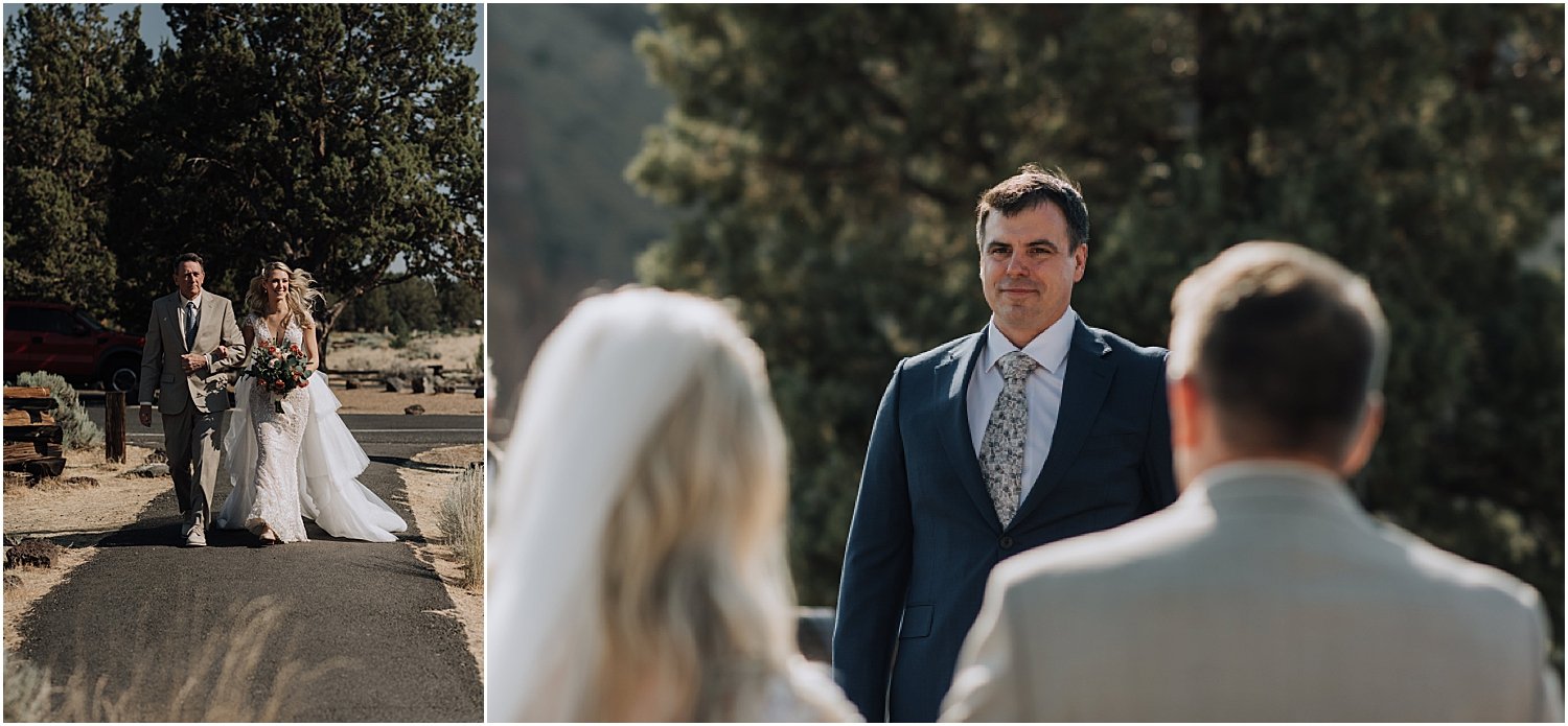 gorgeous intimate wedding at smith rock state park in central oregon