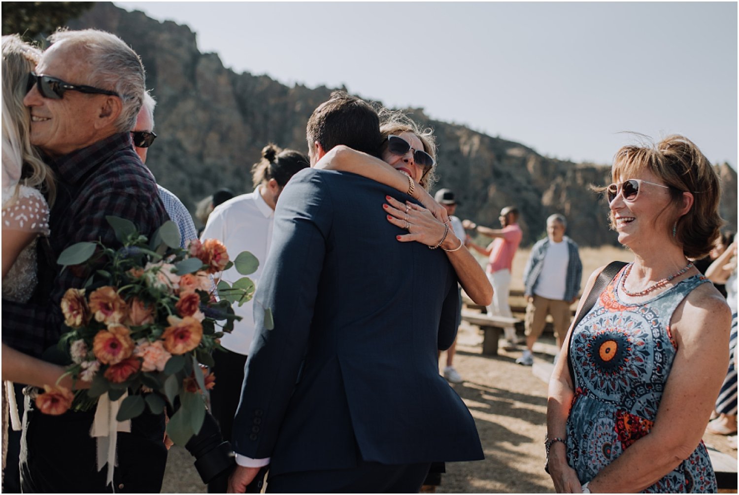 gorgeous intimate wedding at smith rock state park in central oregon