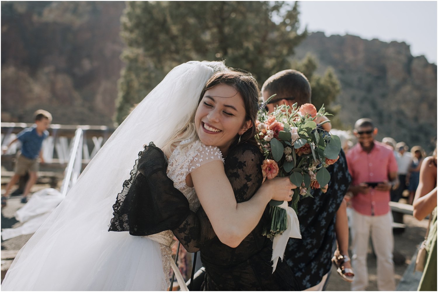 gorgeous intimate wedding at smith rock state park in central oregon