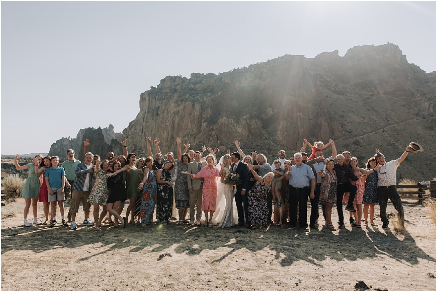 gorgeous intimate wedding at smith rock state park in central oregon