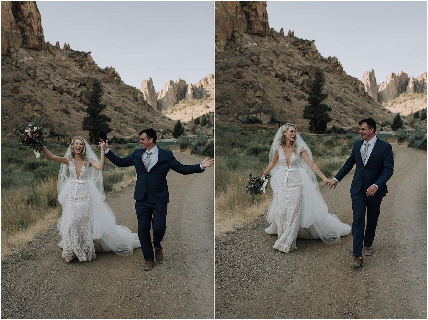gorgeous intimate wedding at smith rock state park in central oregon