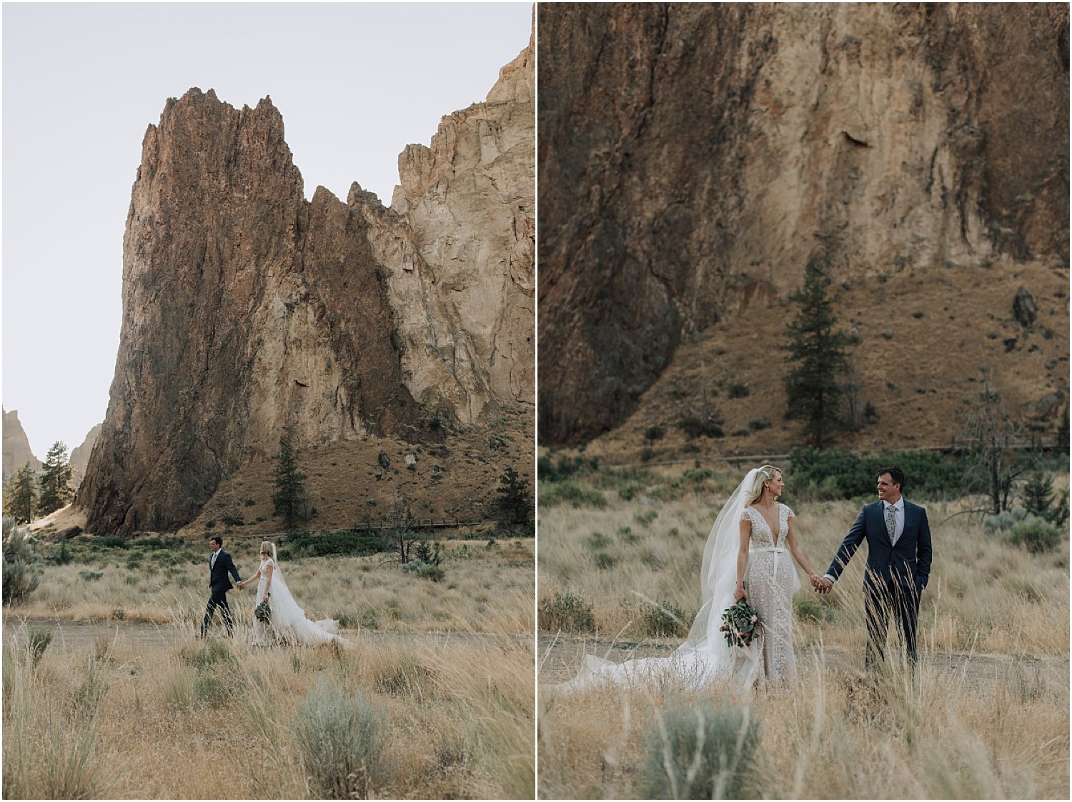 gorgeous intimate wedding at smith rock state park in central oregon
