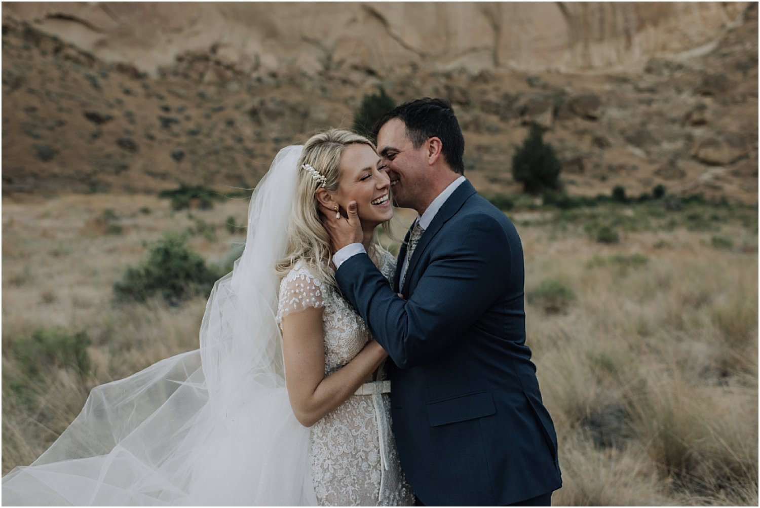 gorgeous intimate wedding at smith rock state park in central oregon