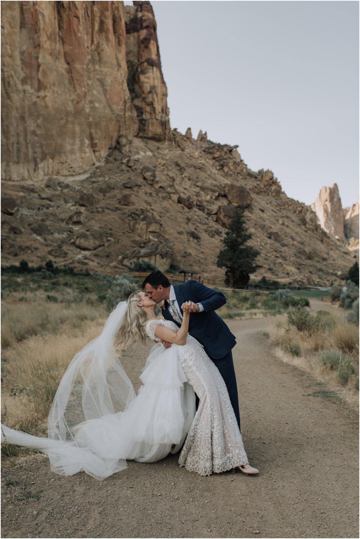 gorgeous intimate wedding at smith rock state park in central oregon