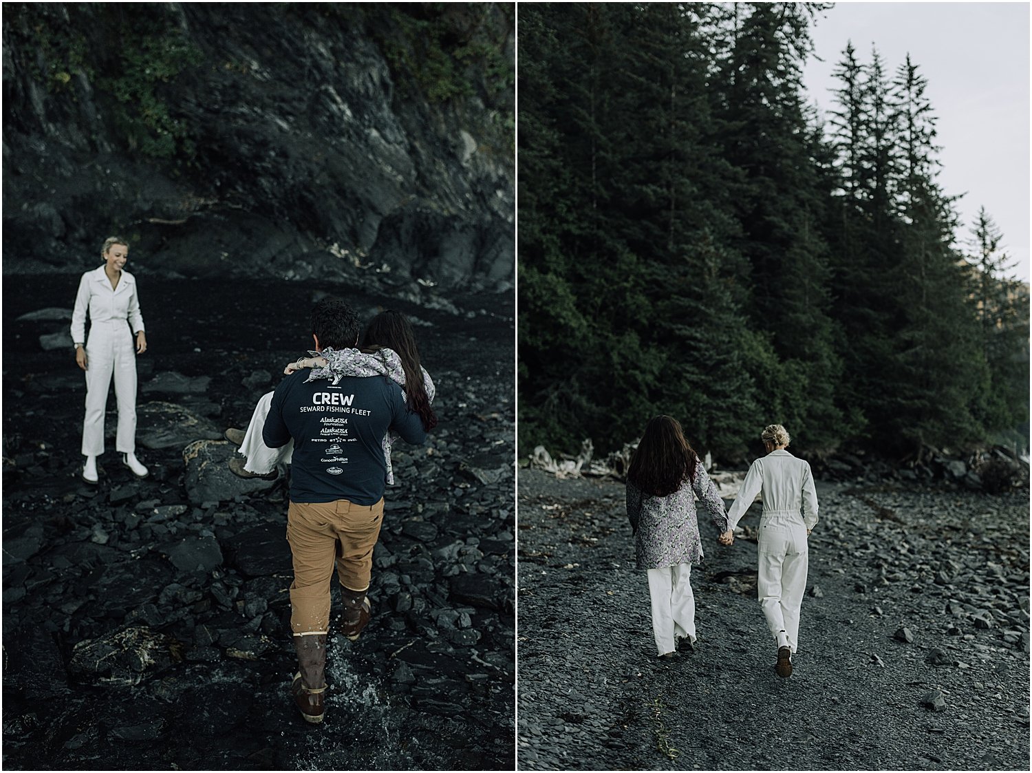 millers landing boat charter elopement in seward alaska