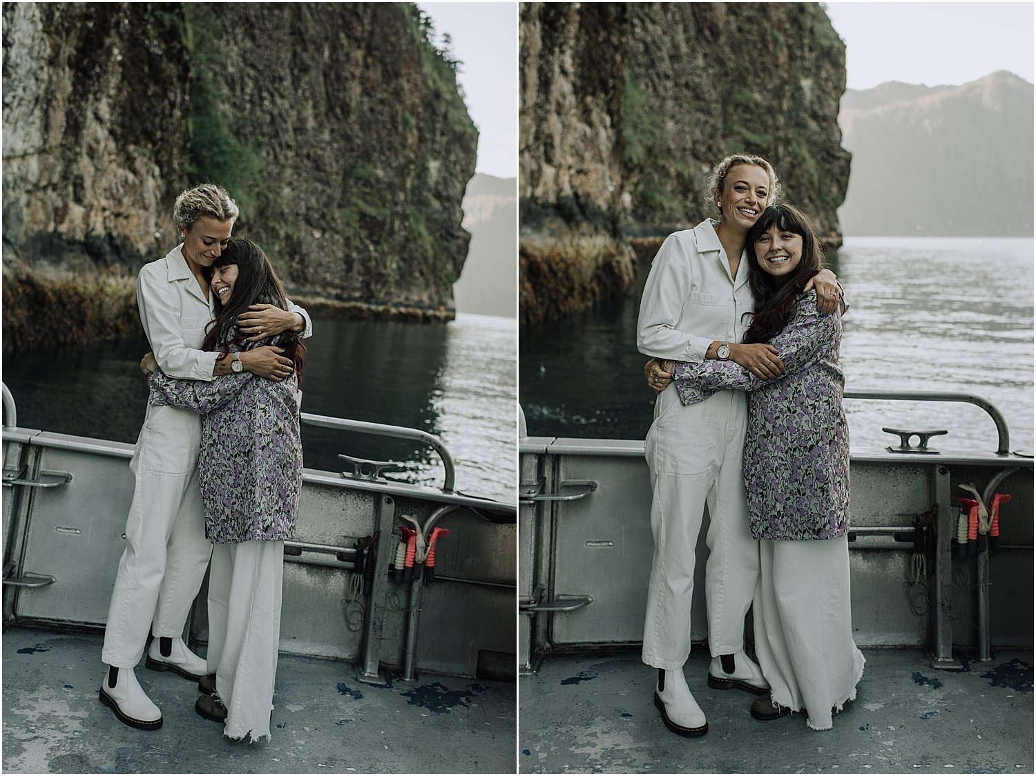 millers landing boat charter elopement in seward alaska
