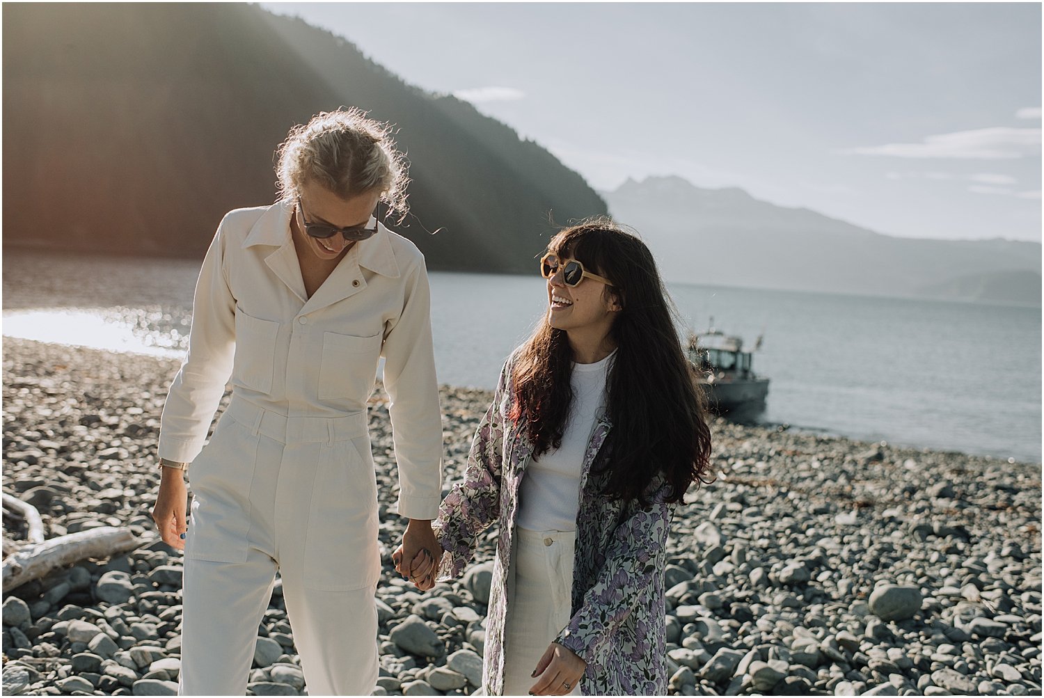 millers landing boat charter elopement in seward alaska