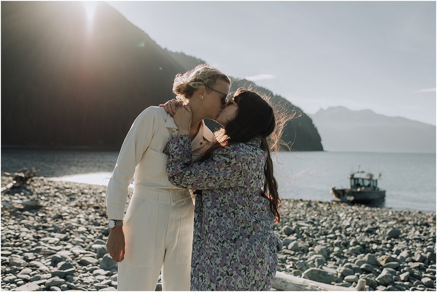 millers landing boat charter elopement in seward alaska