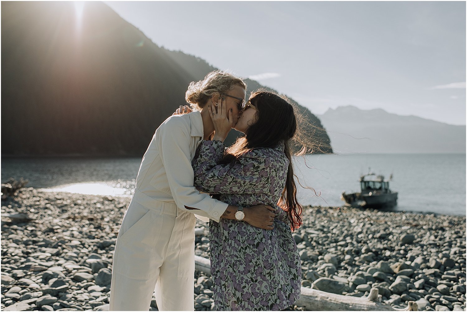 millers landing boat charter elopement in seward alaska