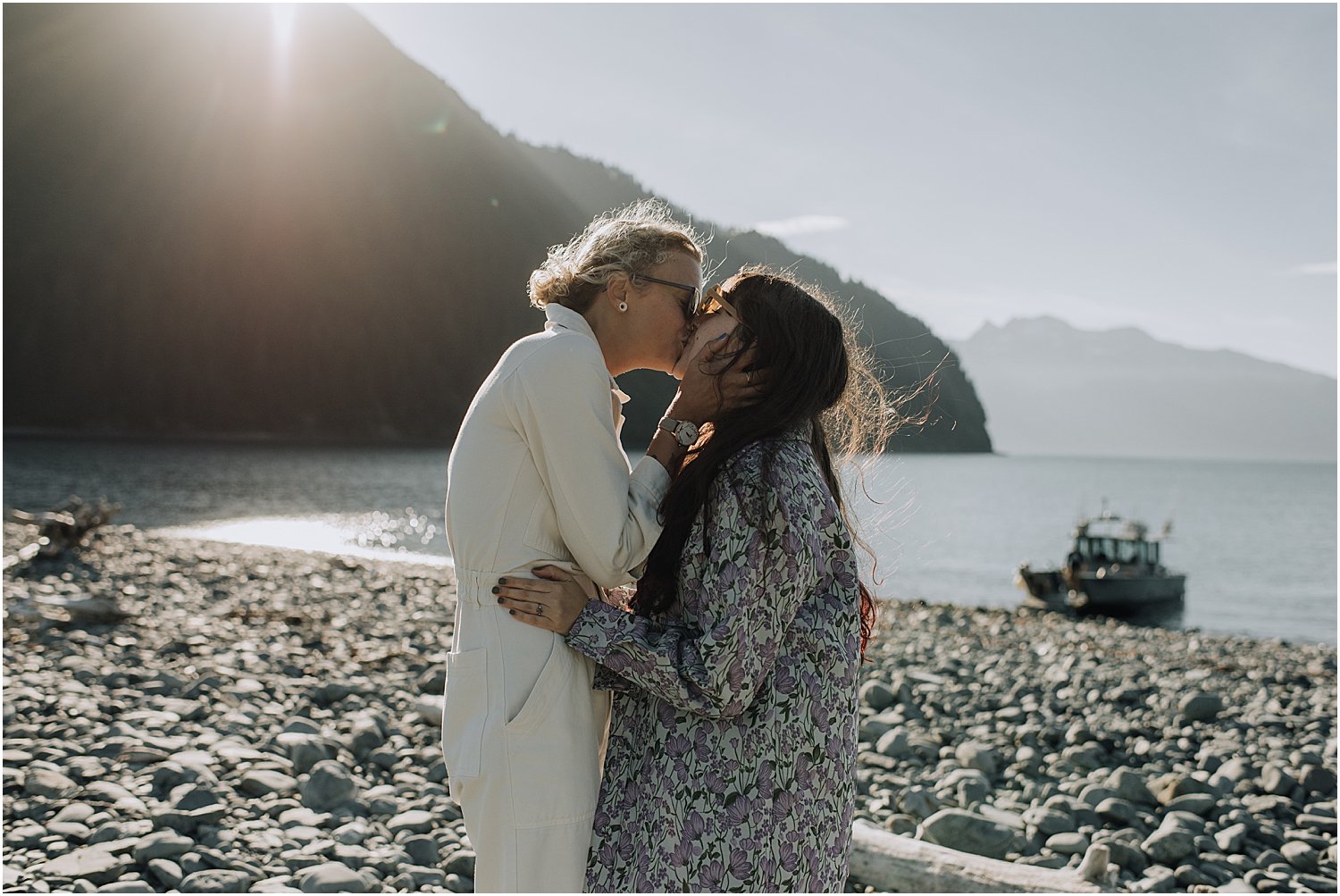millers landing boat charter elopement in seward alaska