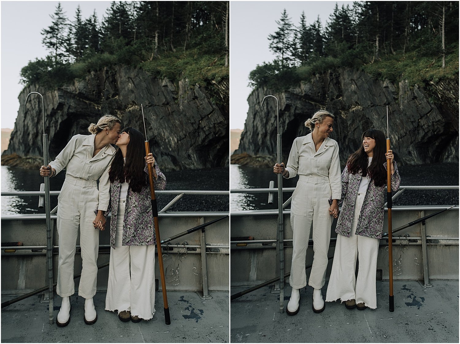 millers landing boat charter elopement in seward alaska