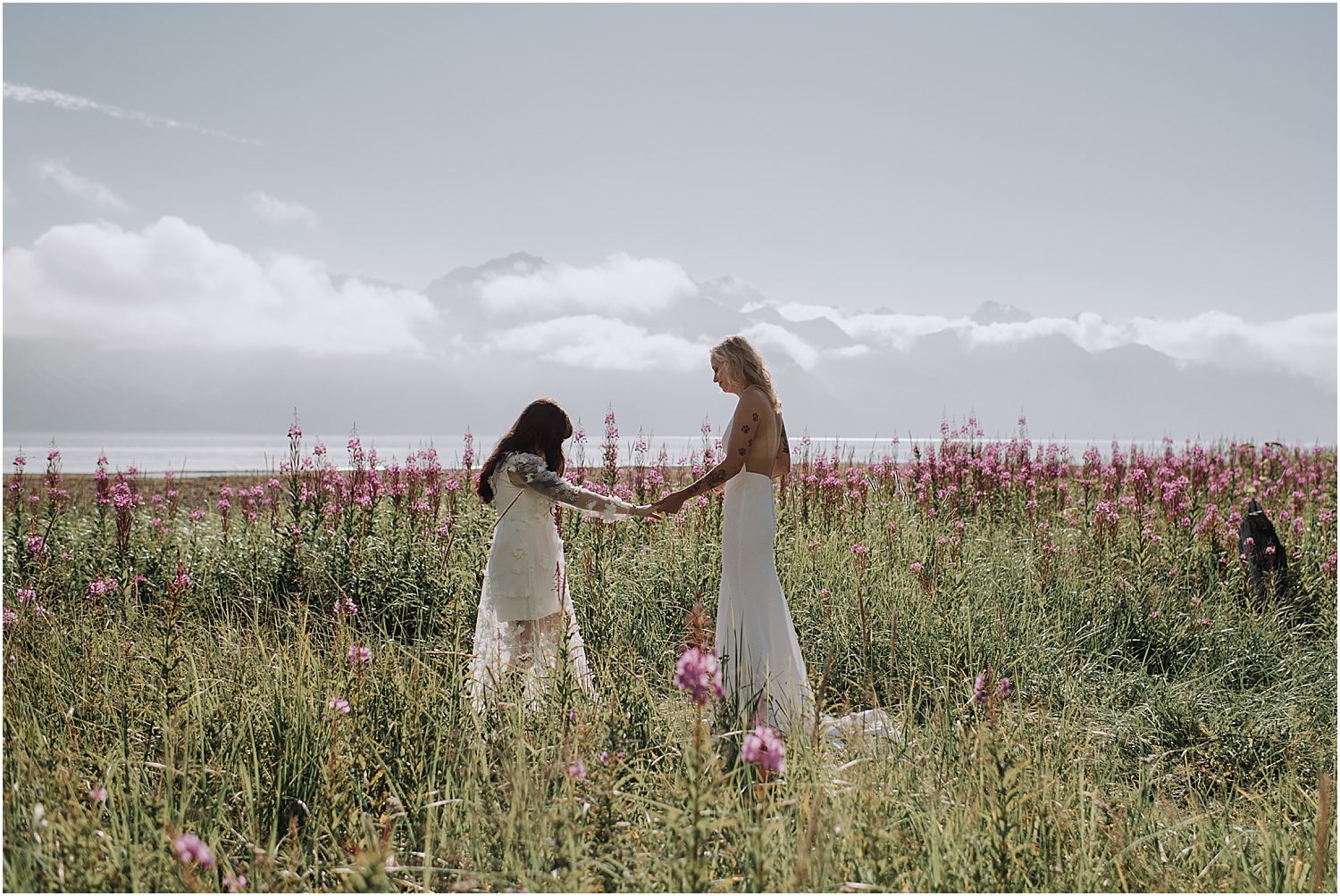 adventurous glacier helicopter elopement in seward alaska