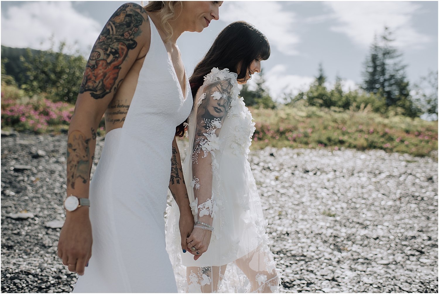 adventurous glacier helicopter elopement in seward alaska