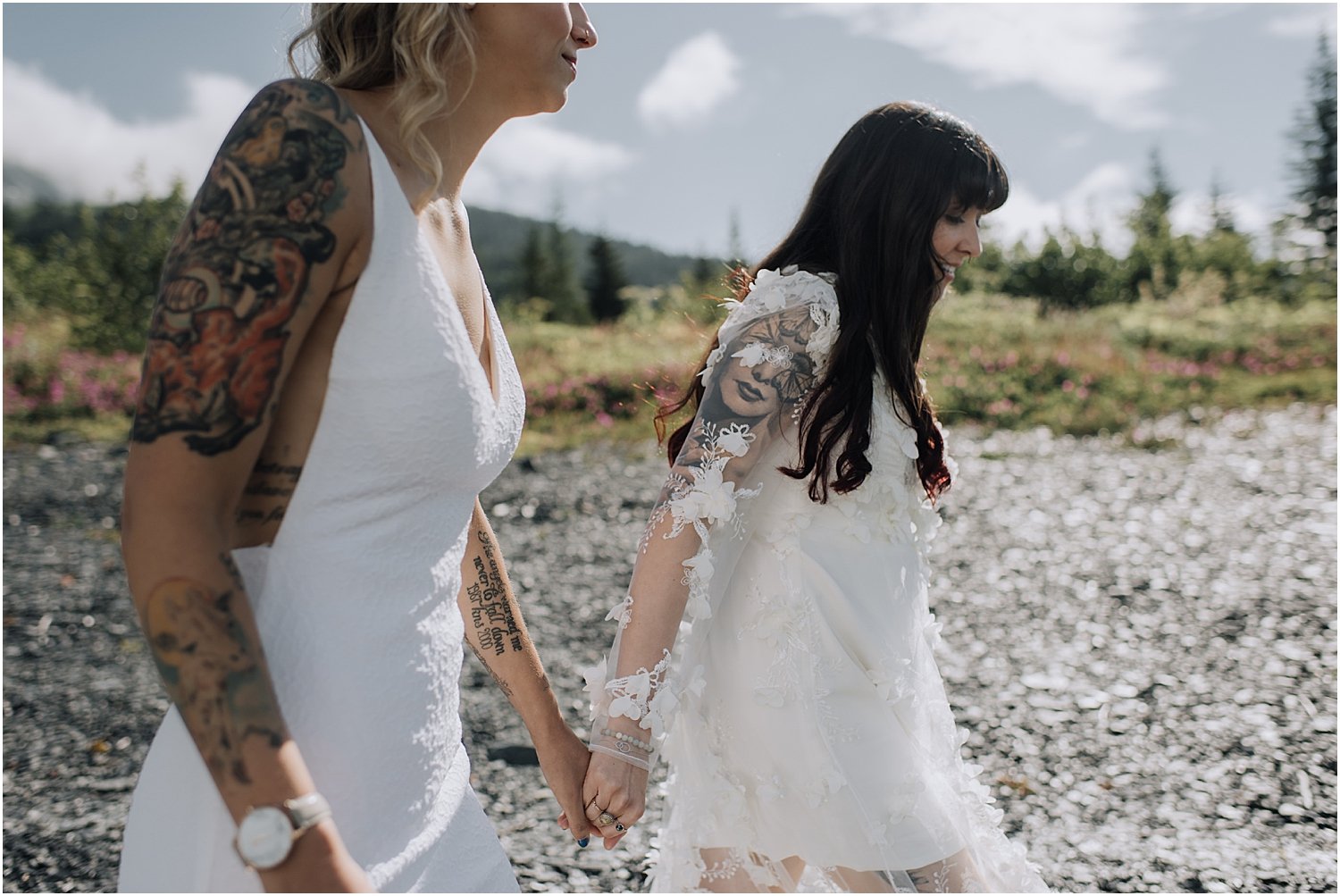 adventurous glacier helicopter elopement in seward alaska