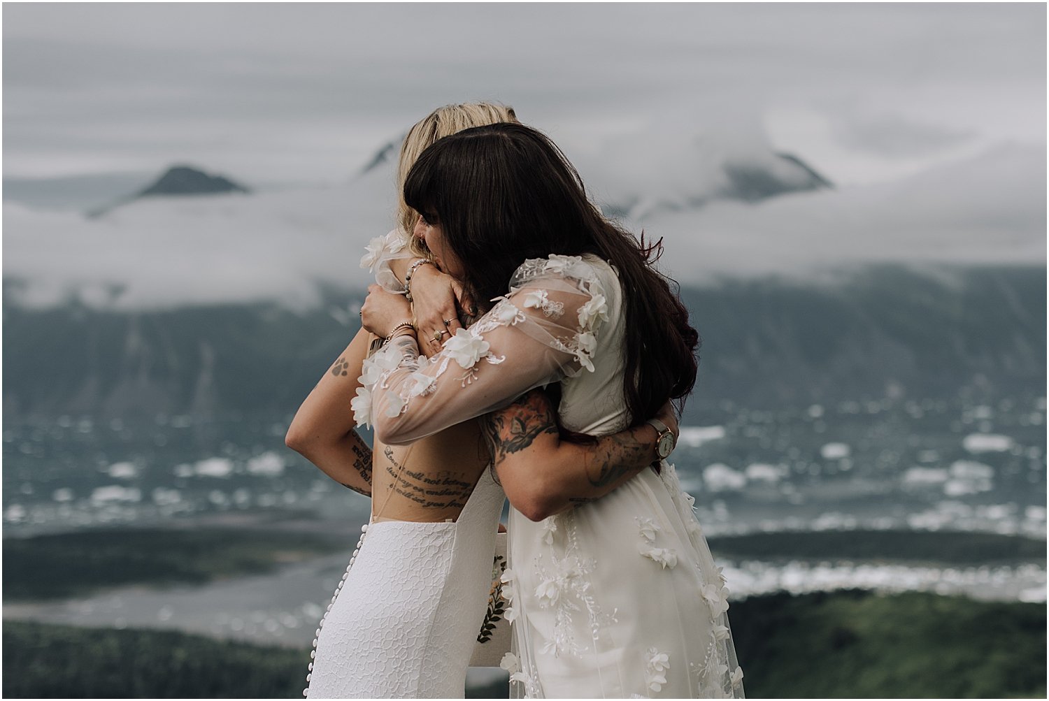 adventurous glacier helicopter elopement in seward alaska
