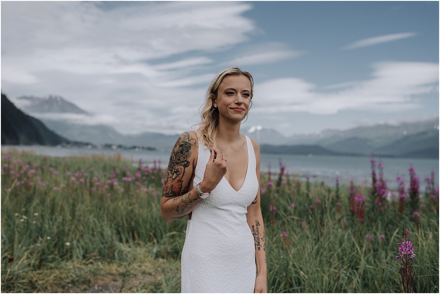 adventurous glacier helicopter elopement in seward alaska