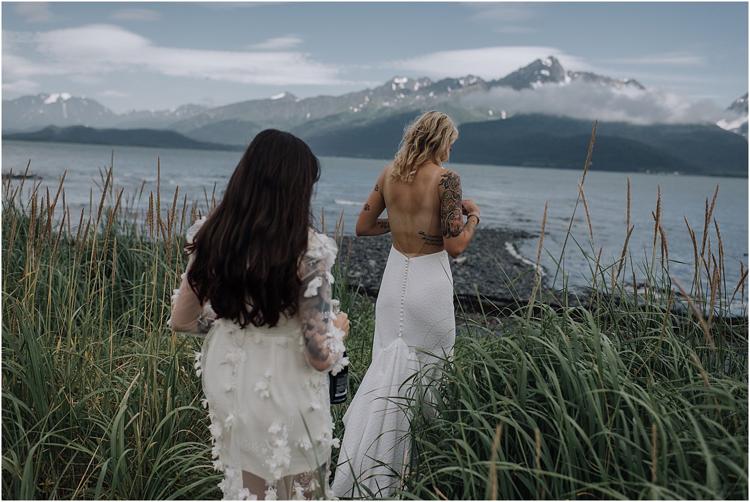 adventurous glacier helicopter elopement in seward alaska