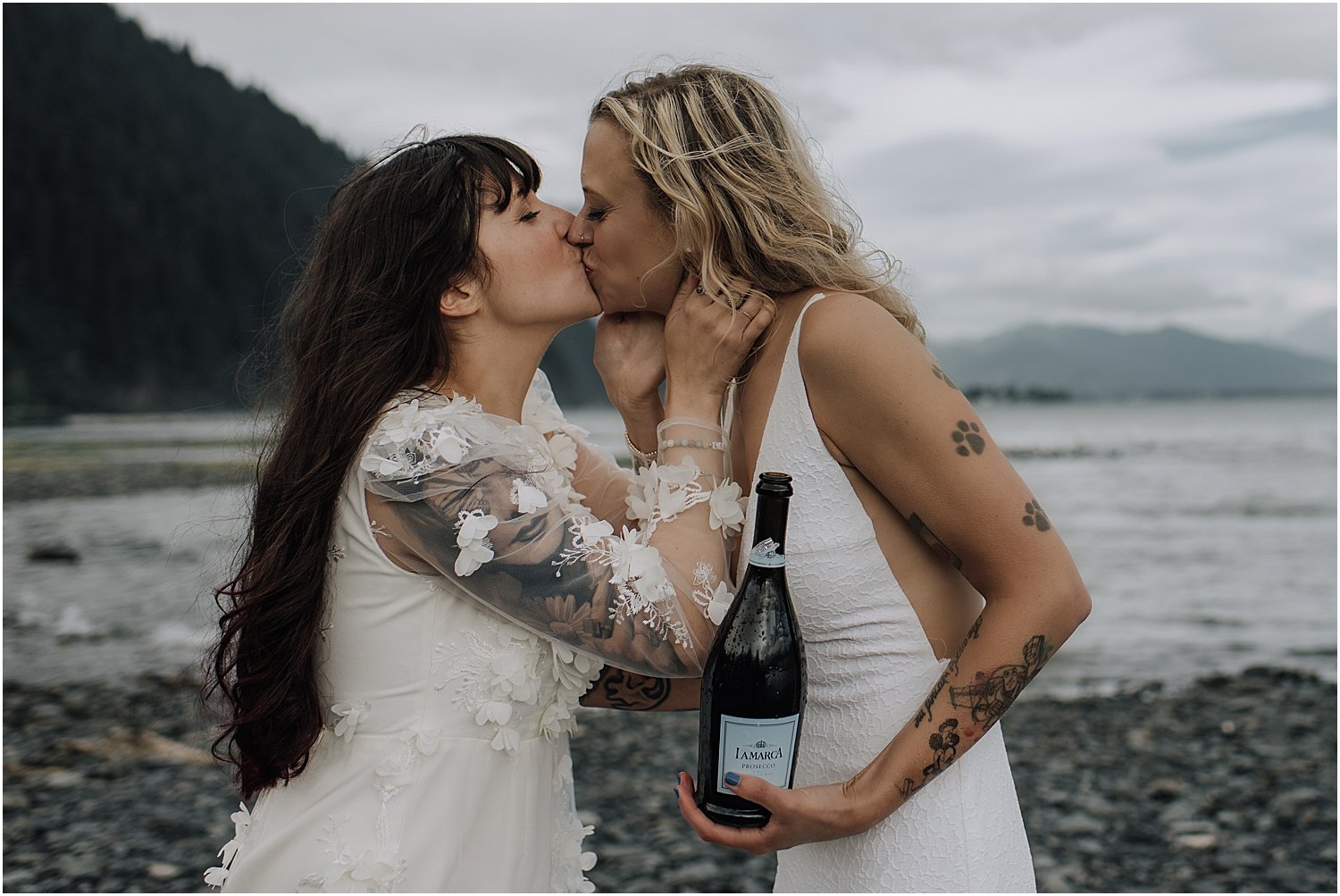 adventurous glacier helicopter elopement in seward alaska