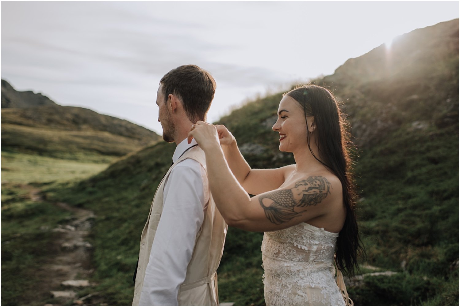 amazing hatcher pass alaska adventure elopement