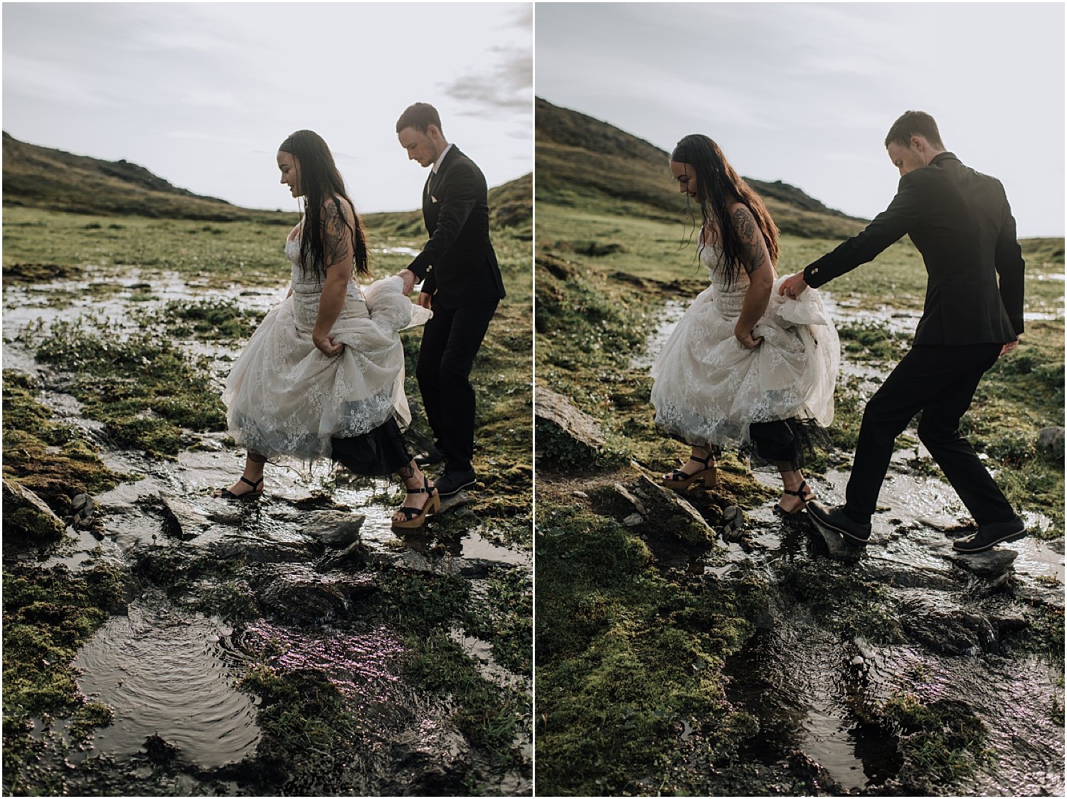 amazing hatcher pass alaska adventure elopement