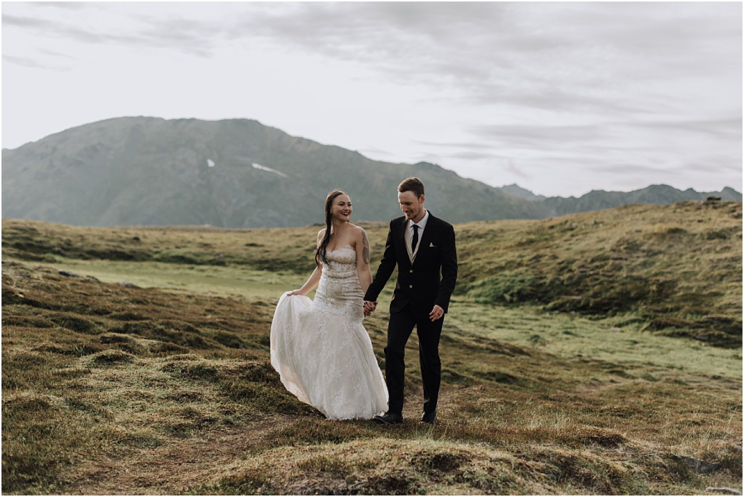 amazing hatcher pass alaska adventure elopement