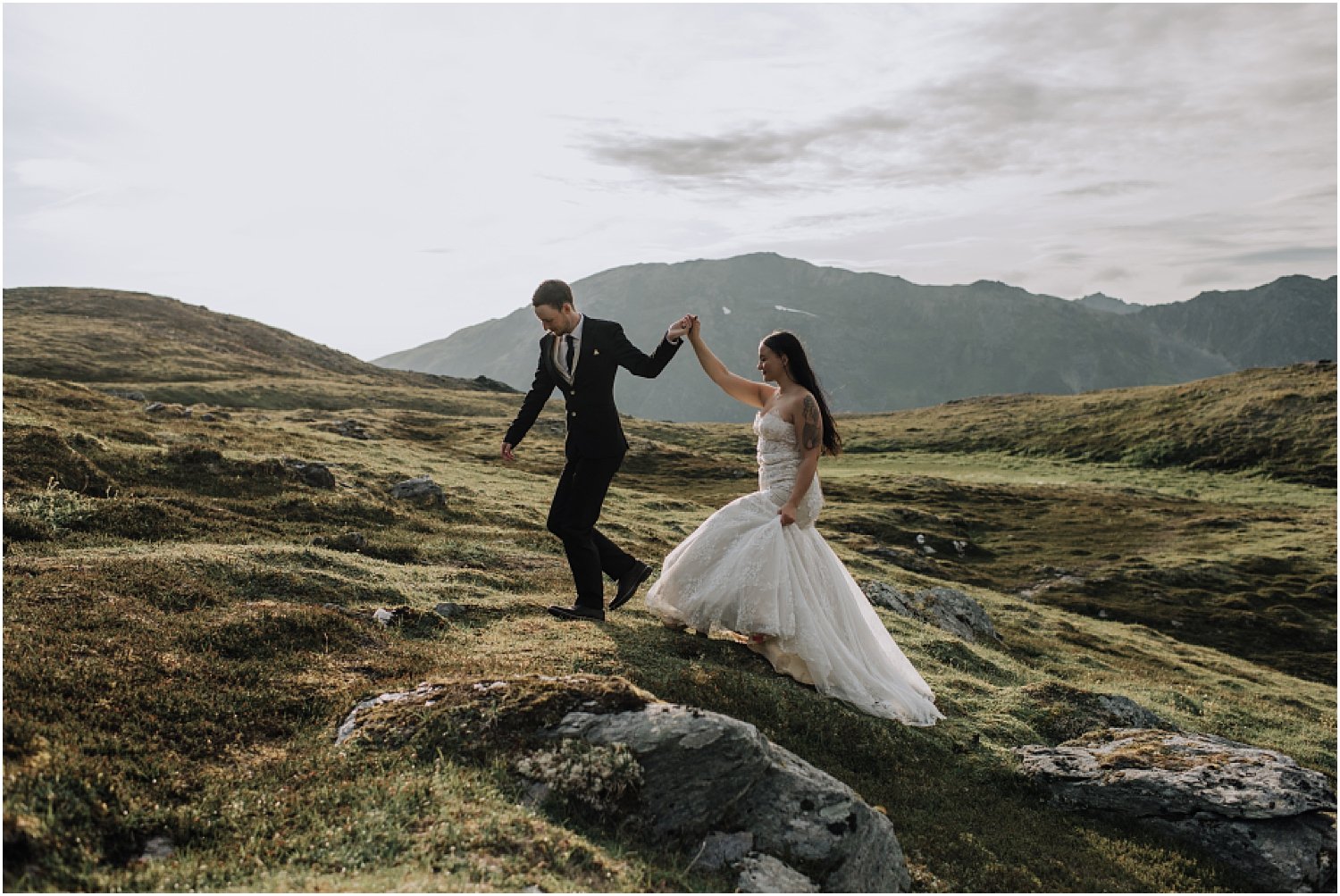 amazing hatcher pass alaska adventure elopement