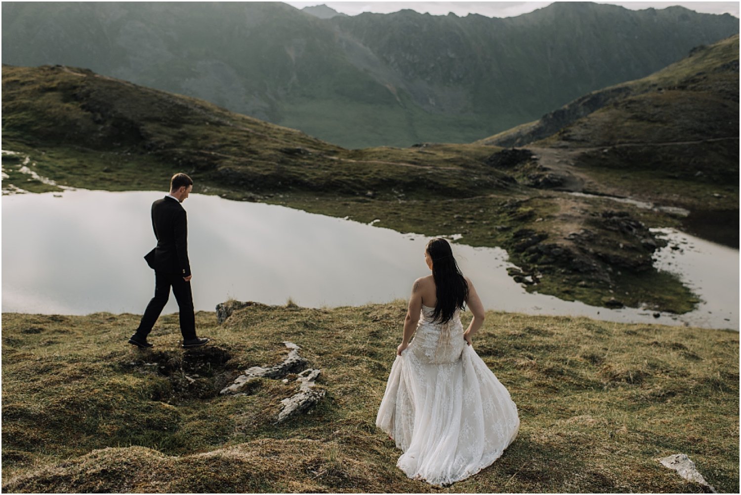 amazing hatcher pass alaska adventure elopement