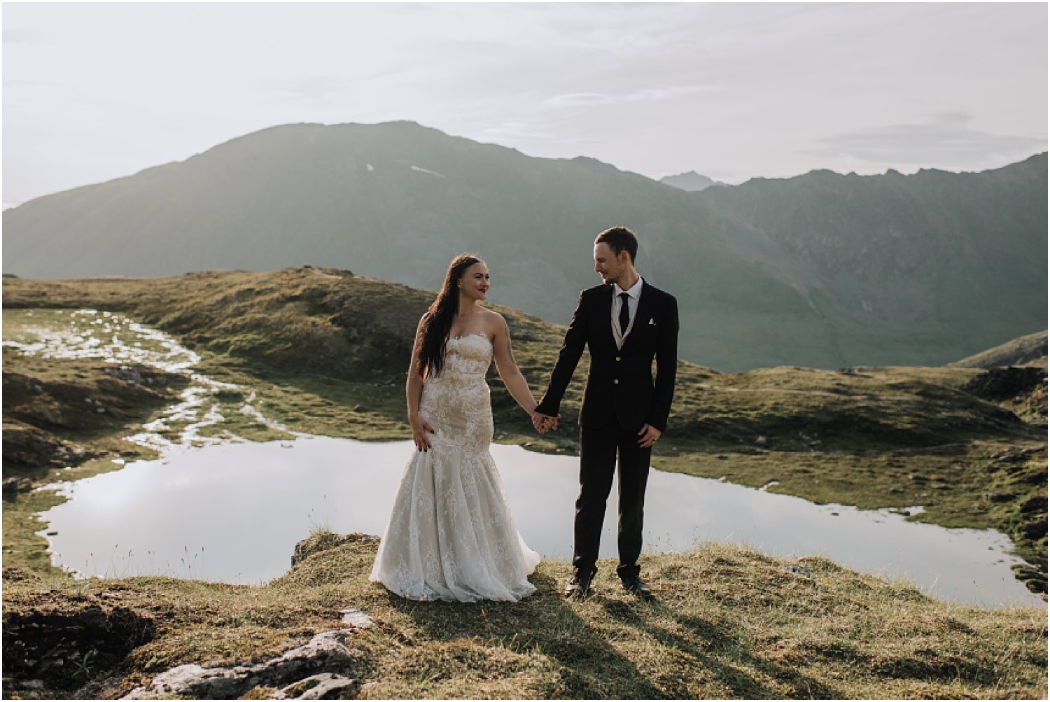 amazing hatcher pass alaska adventure elopement