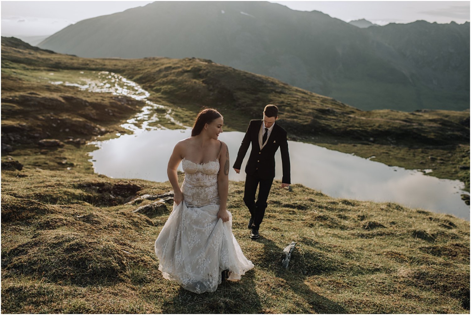 amazing hatcher pass alaska adventure elopement