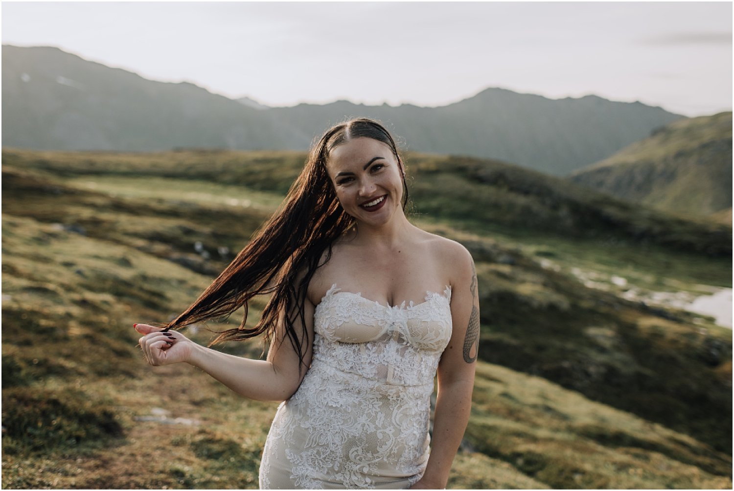 amazing hatcher pass alaska adventure elopement